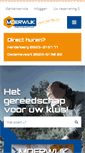 Mobile Screenshot of moerwijkmachineverhuur.nl